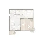 Binnendiek Haus 2 14 Apartmán